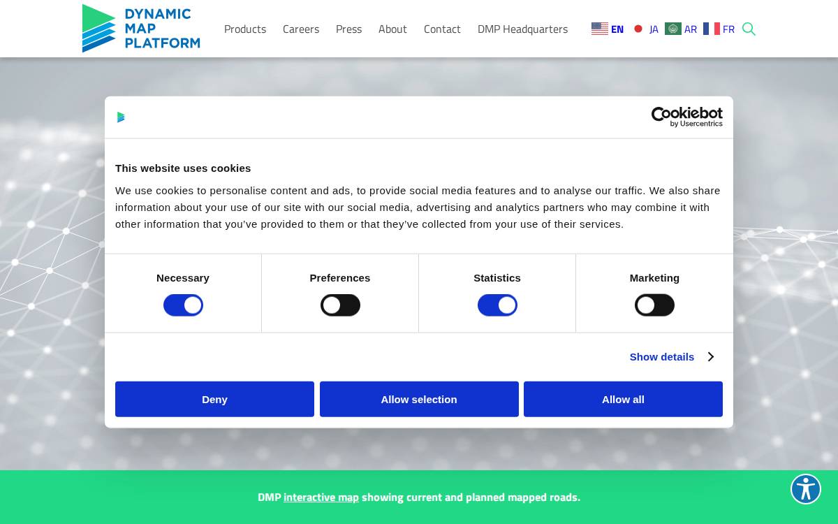 Ushr website preview