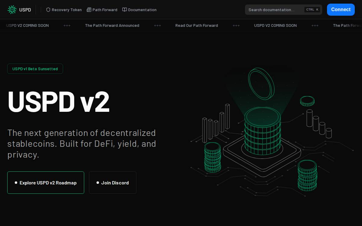 Uspd website preview