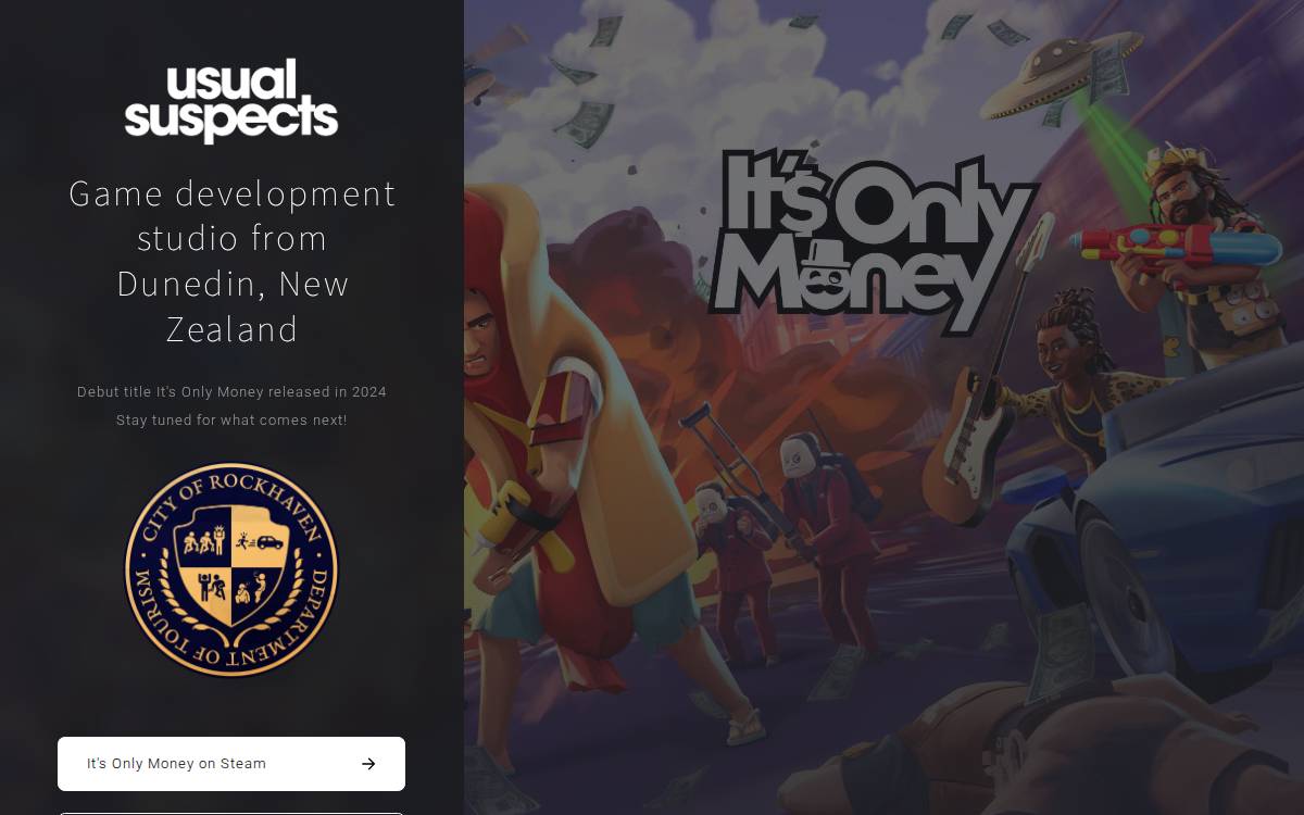 Usualsuspects website preview
