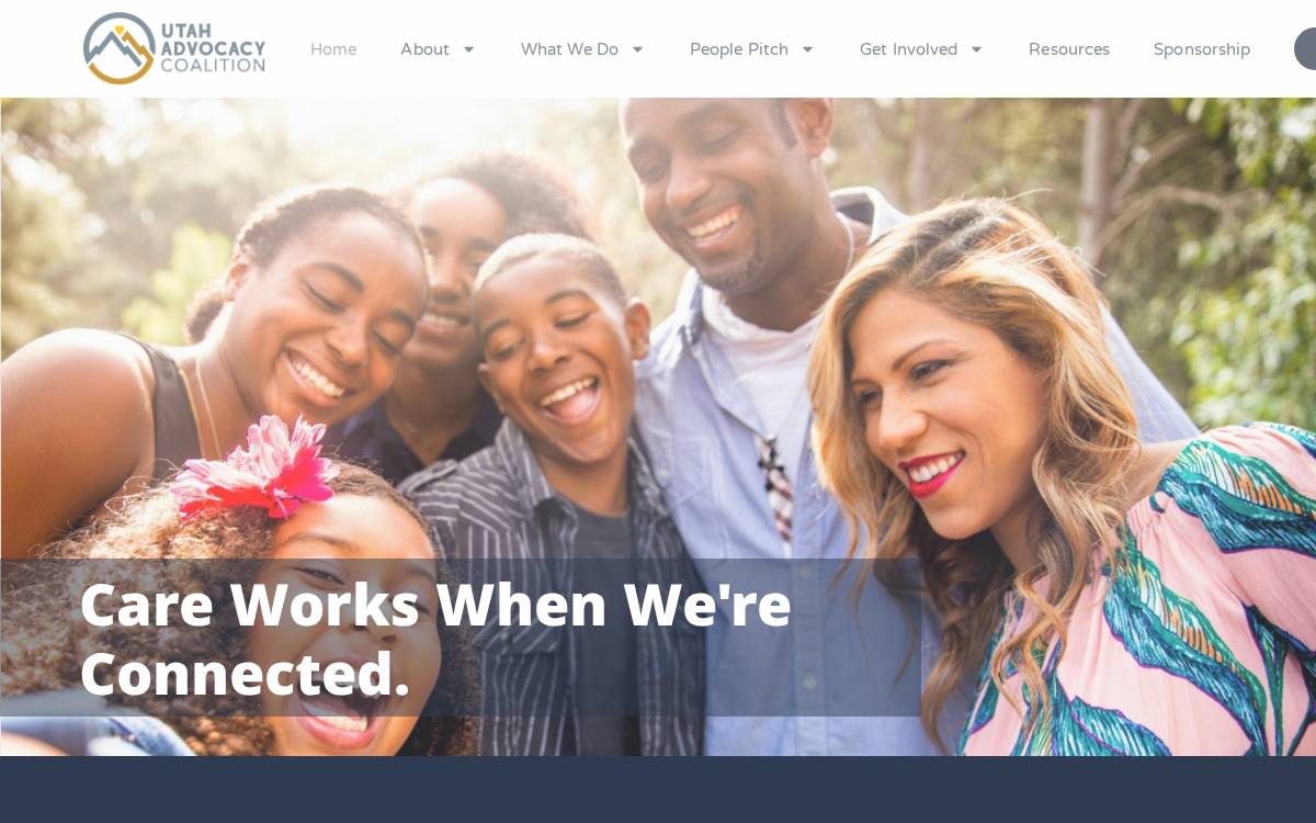 Utahadvocacy website preview