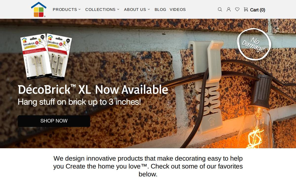 Utrdecorating website preview