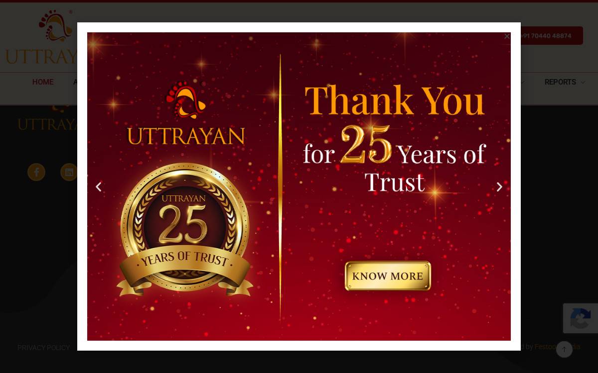 Uttrayan website preview