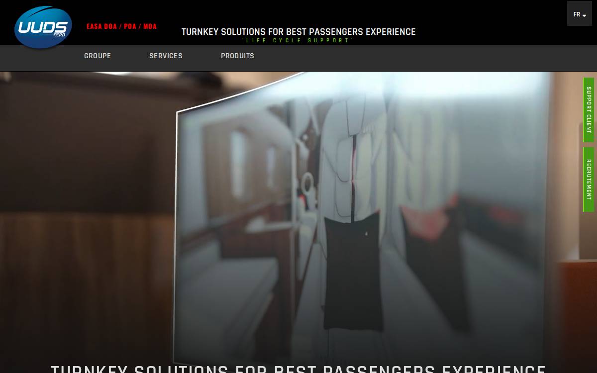 Uuds website preview