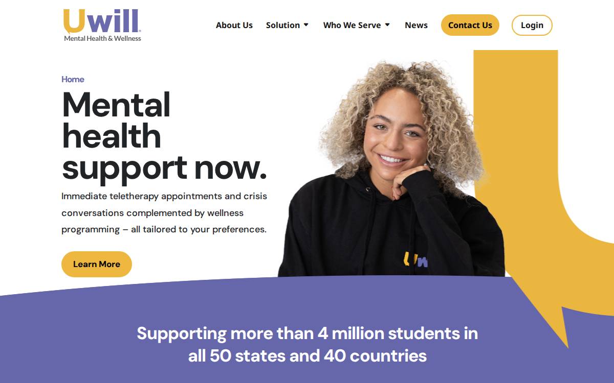 Uwill website preview