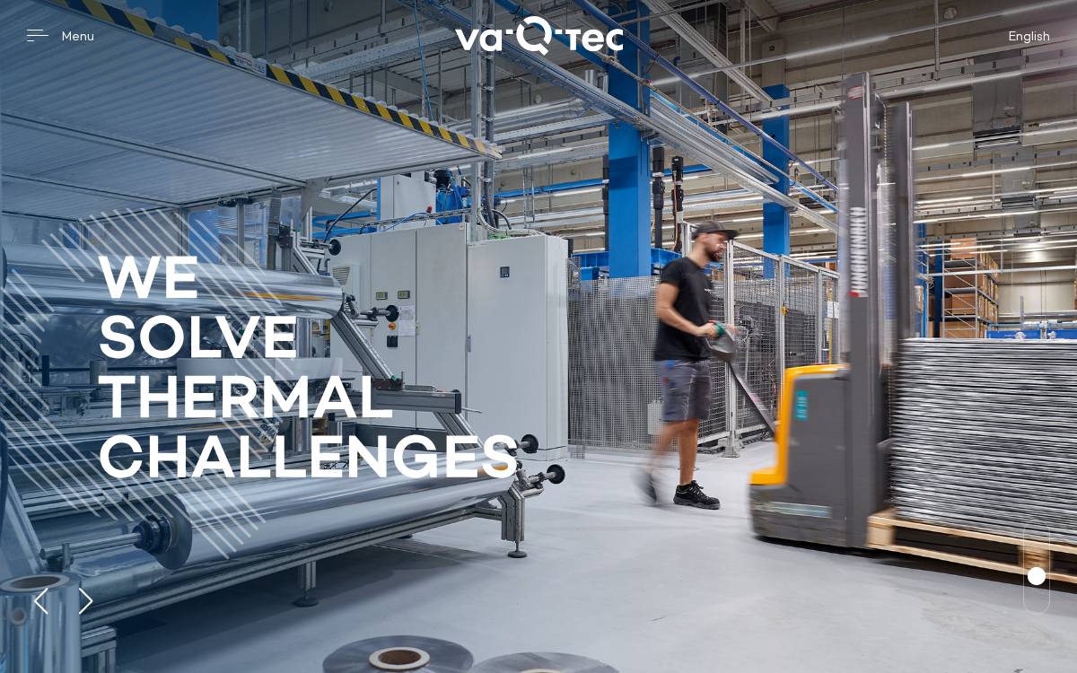 Va Q Tec website preview