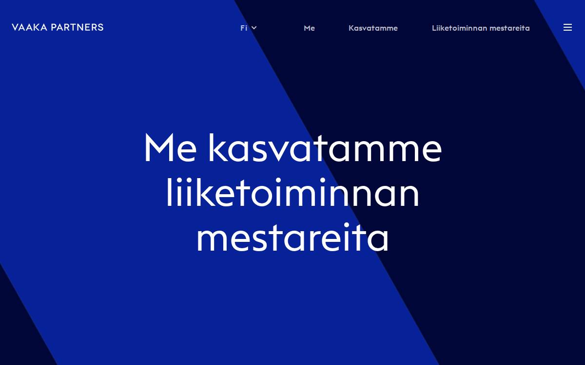 Vaakapartners website preview