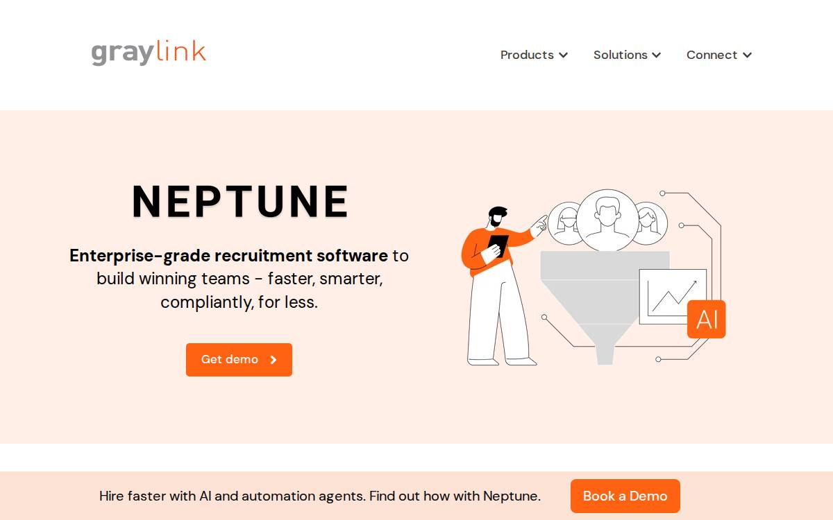 Vacancies website preview