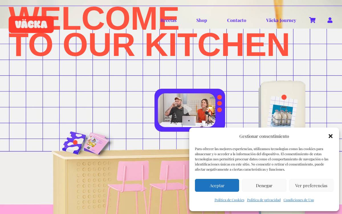 Vacka website preview