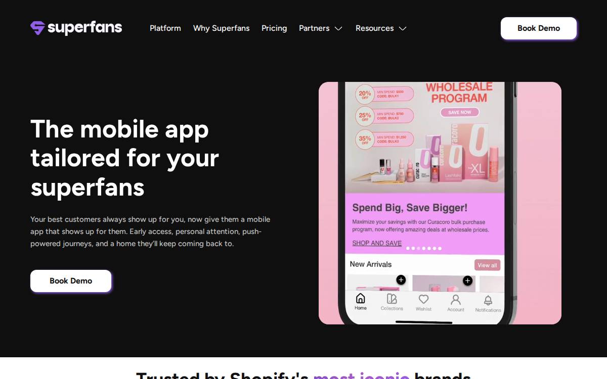 Vajro website preview