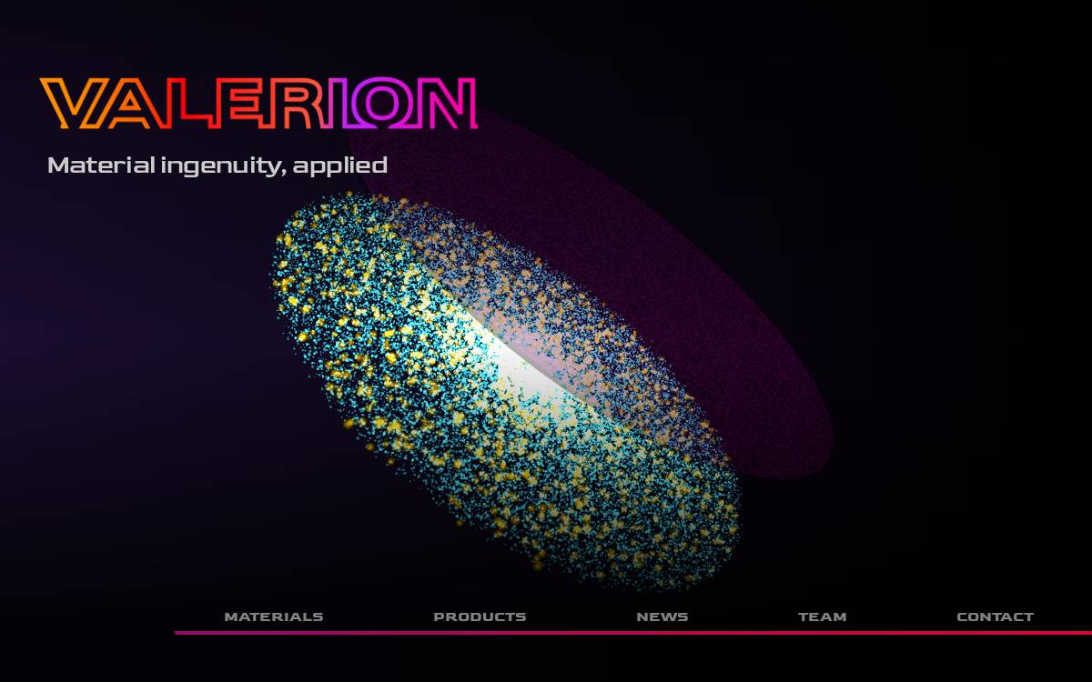 Valerion Energy website preview