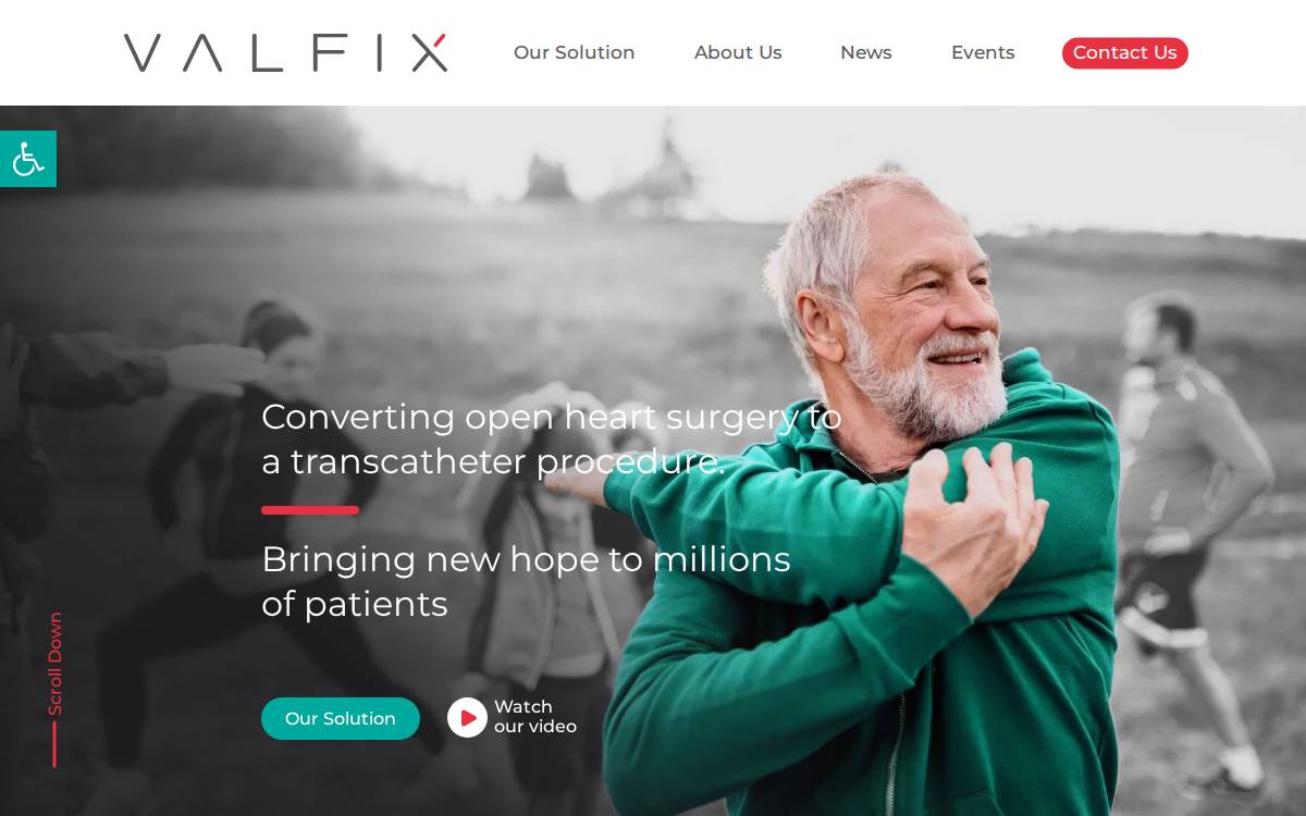 Valfixmed website preview