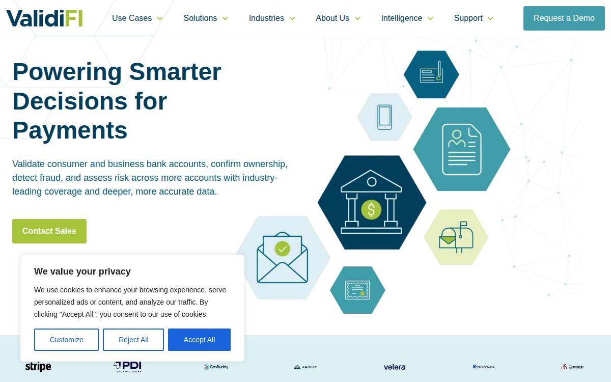 ValidiFI website preview