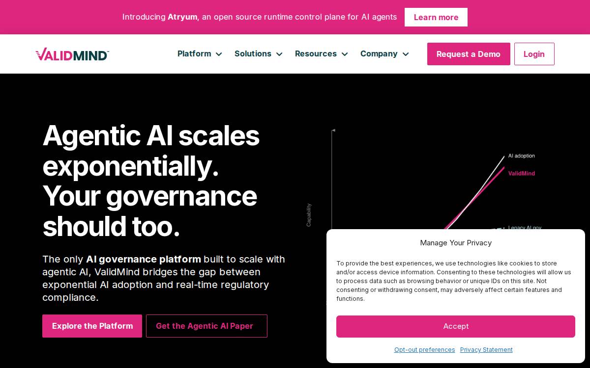 ValidMind website preview