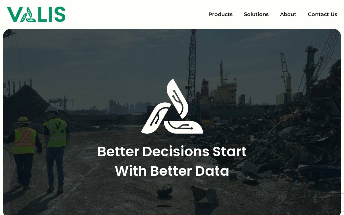 Valis Insights website preview