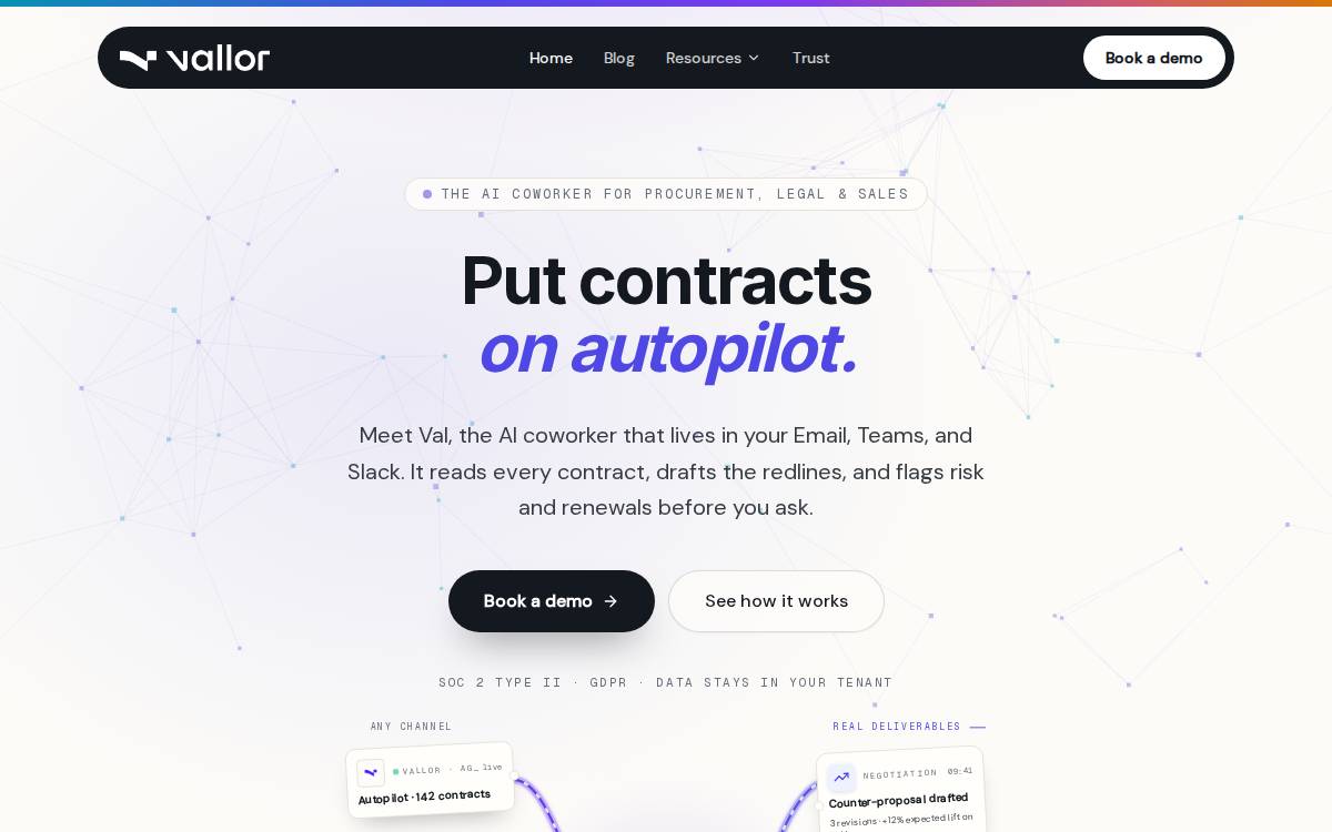 → Vallor website preview