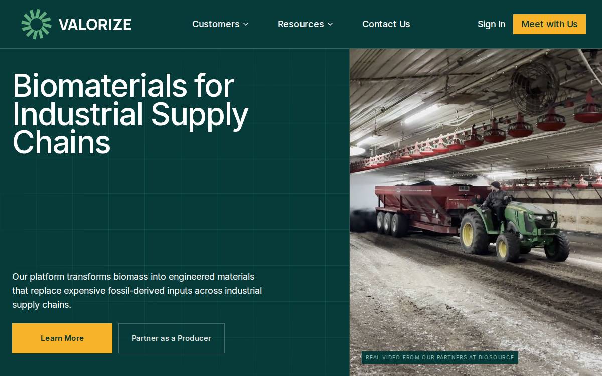 Valorizesystems website preview