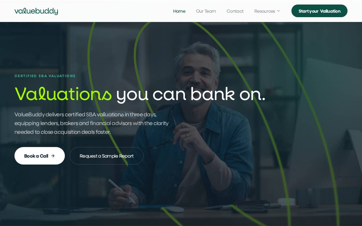 Value Buddy website preview