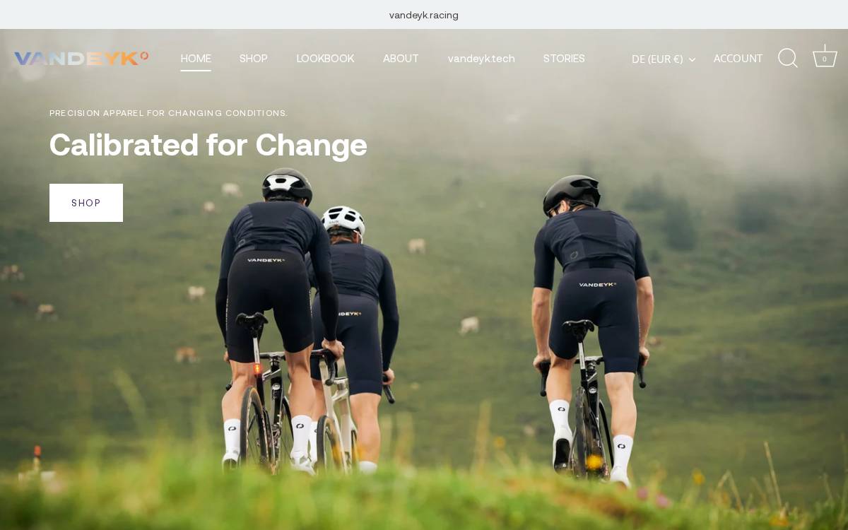 VANDEYK Racing GmbH website preview