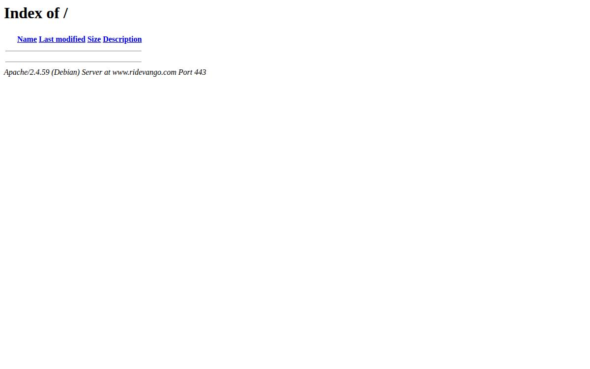 VanGo website preview