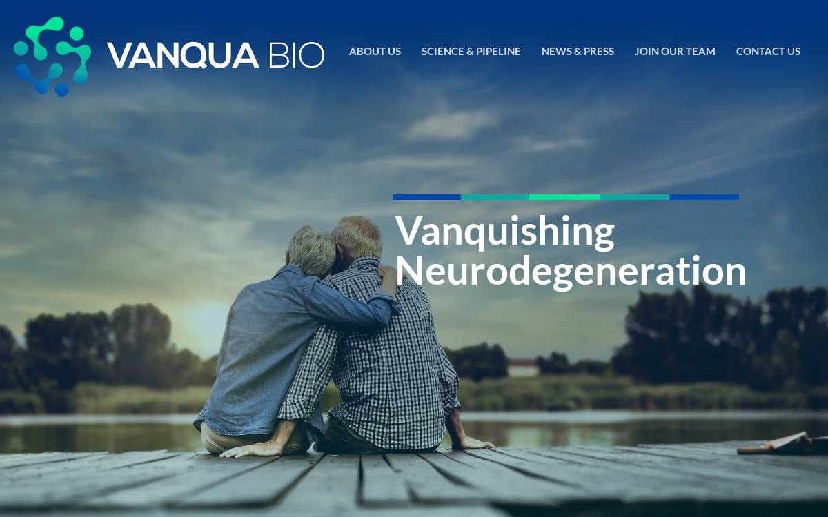 Vanquabio website preview