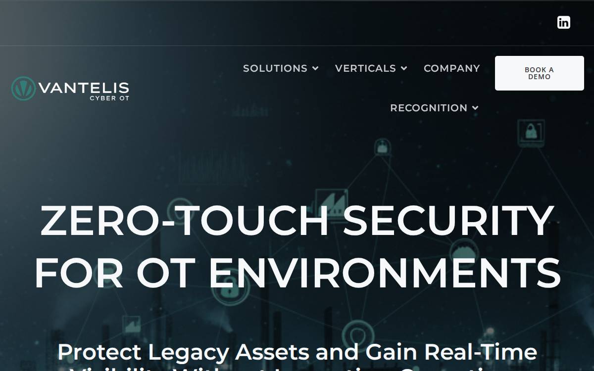 Vantelis website preview