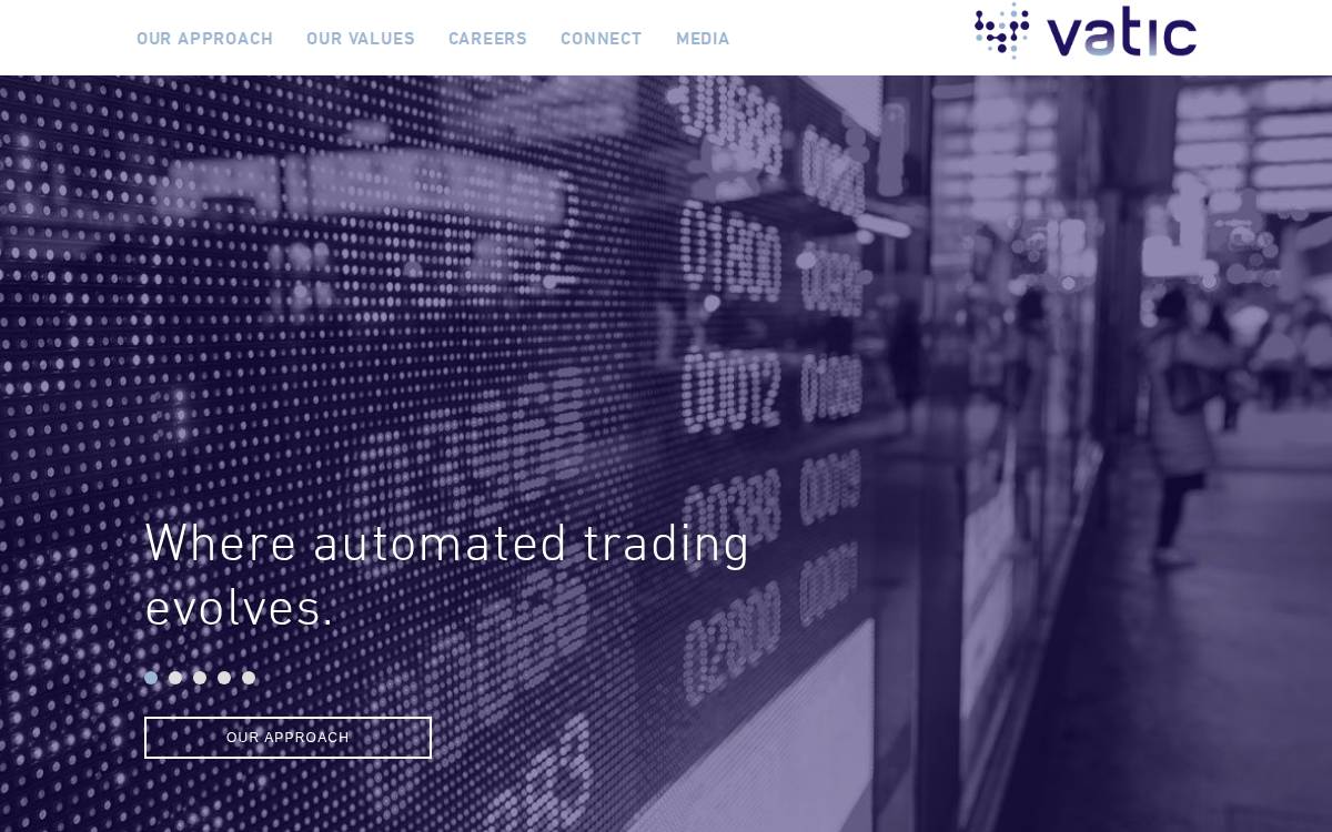 Vaticlabs website preview