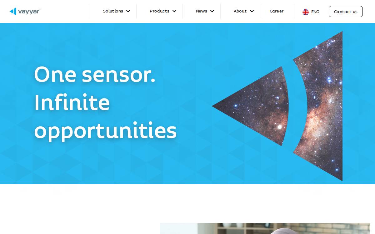 Vayyar website preview