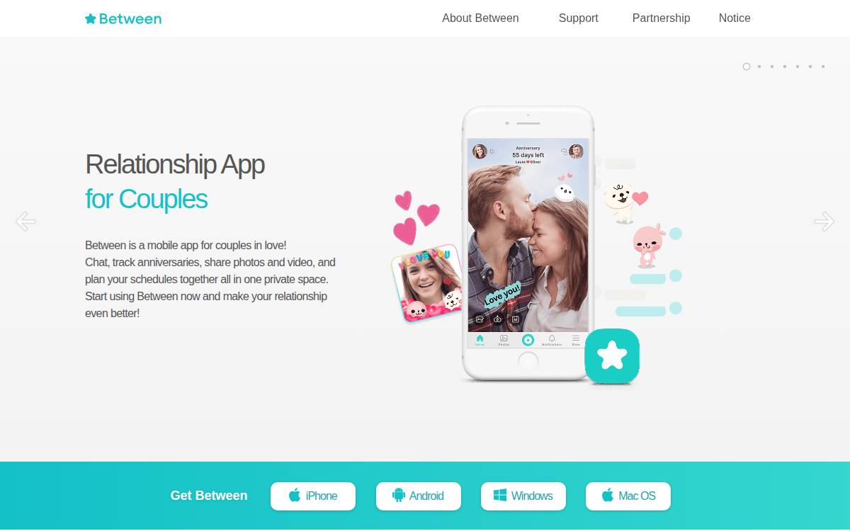 VCNC website preview