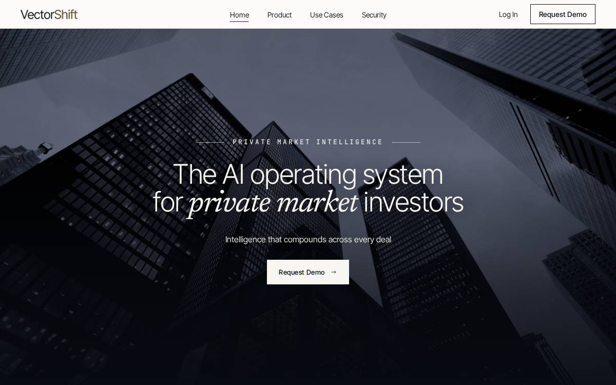 VectorShift website preview