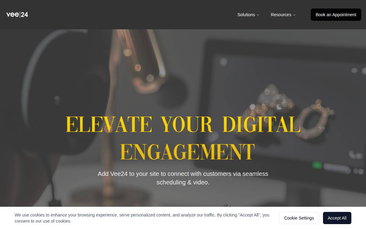 Vee24 website preview