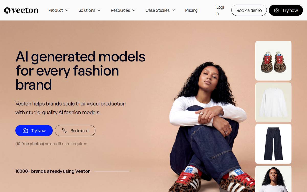 Veeton website preview