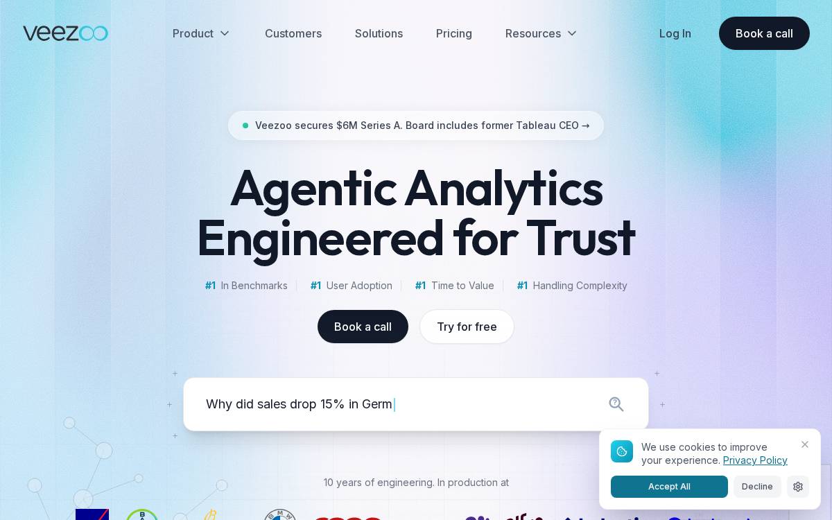 Veezoo AG website preview