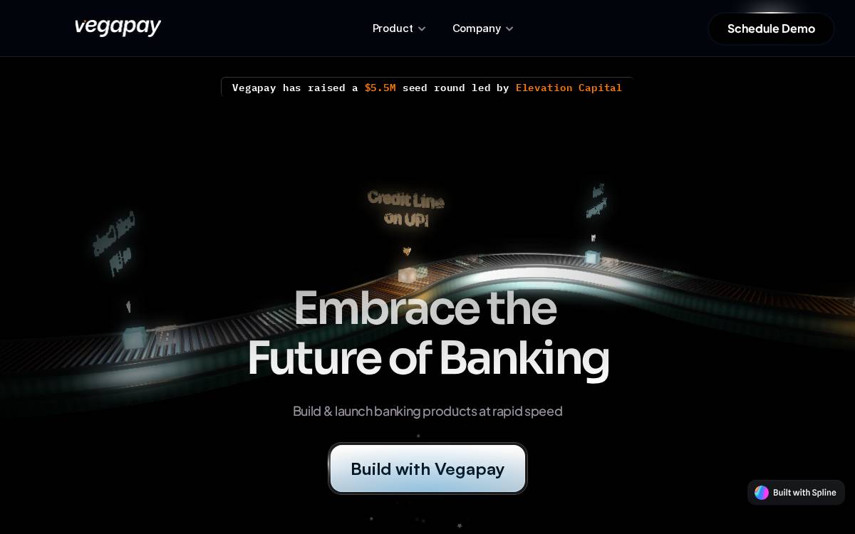 Vegapay website preview