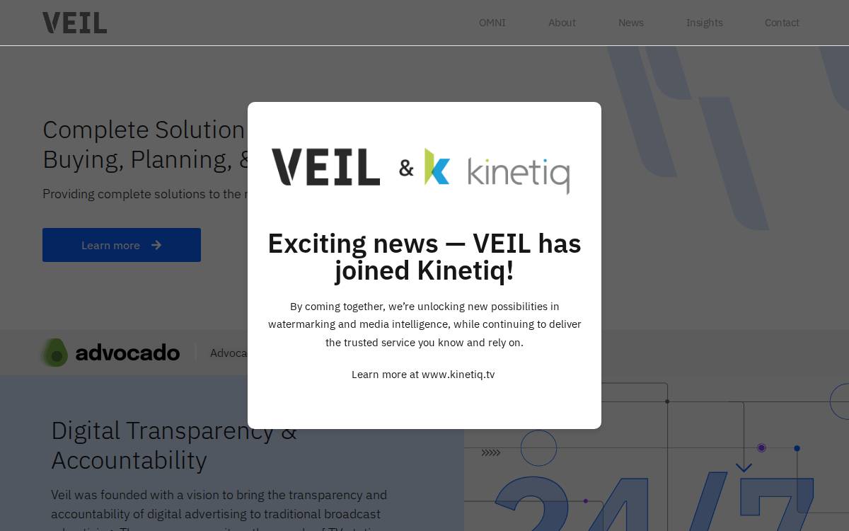 Veil Global Tech website preview