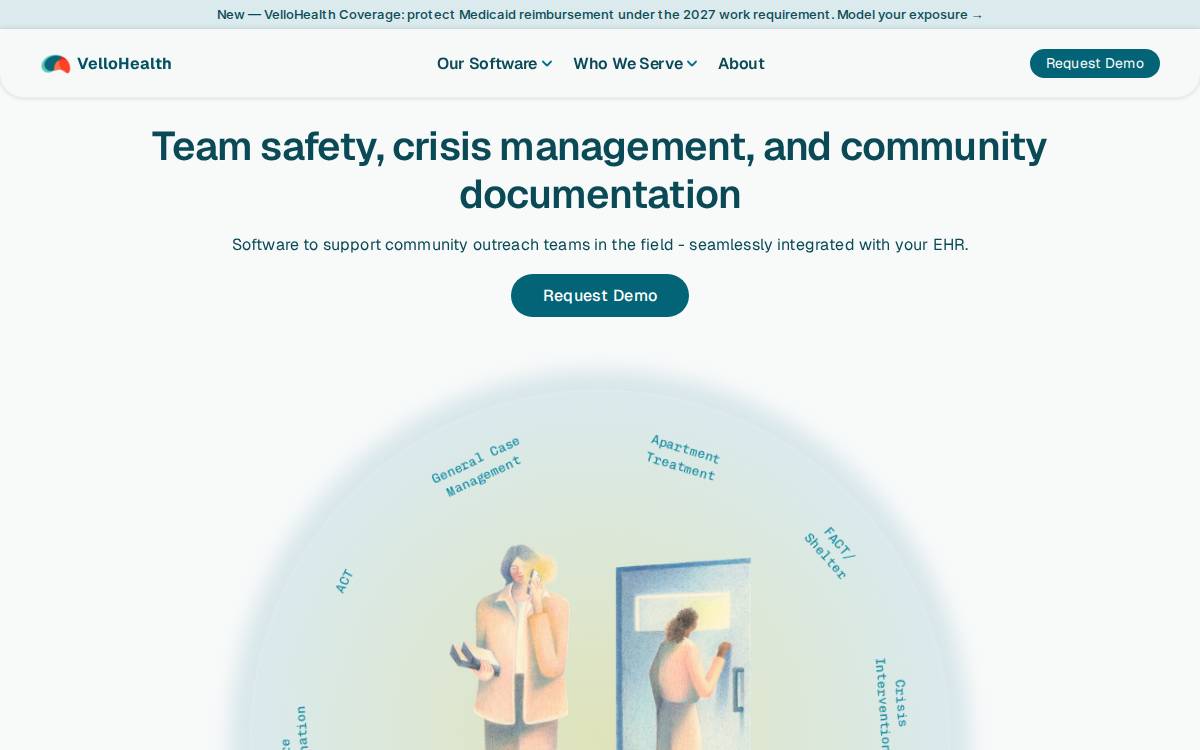 VelloHealth website preview