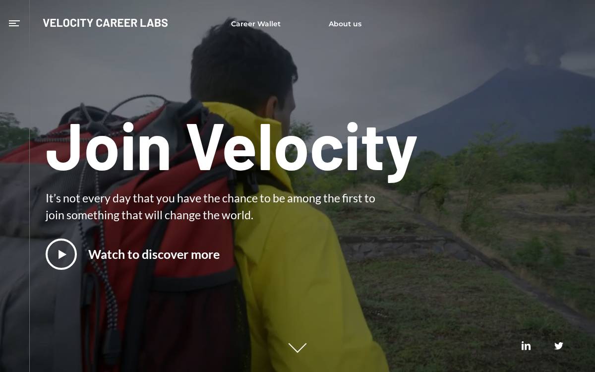 Velocitycareerlabs website preview