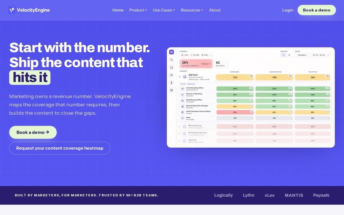 Velocityengine website preview