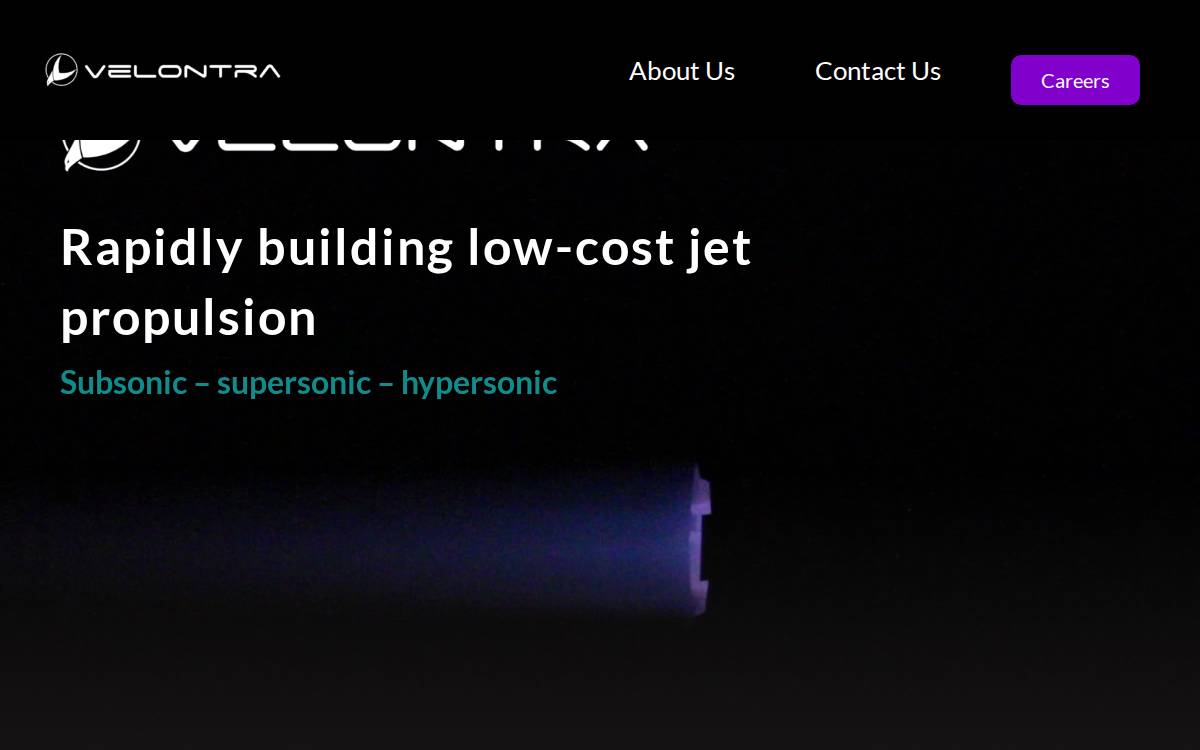 Velontra website preview
