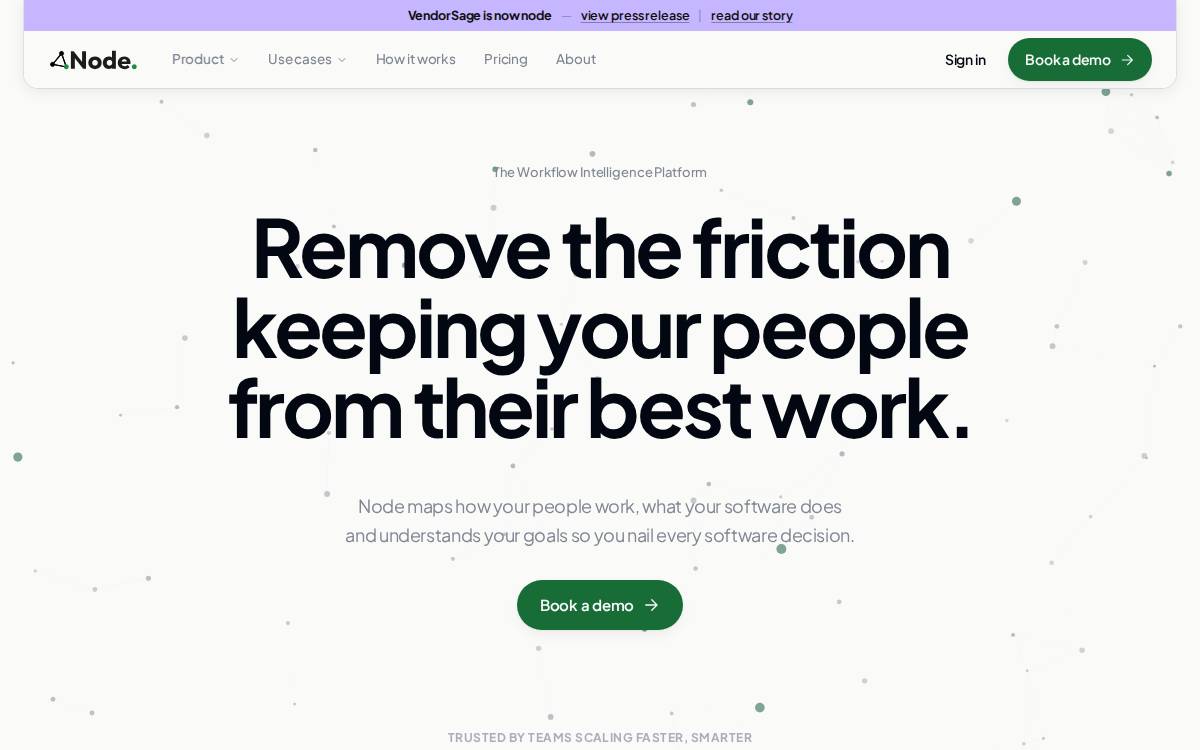 VendorSage website preview