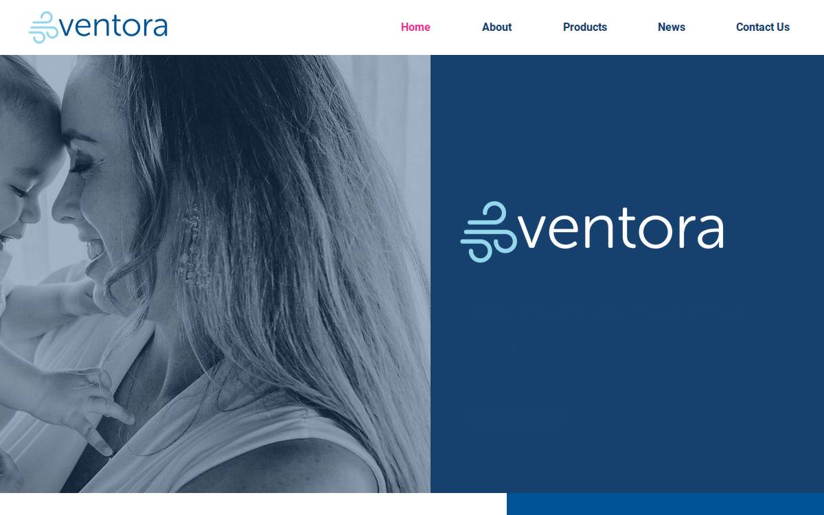 Ventora Medical website preview