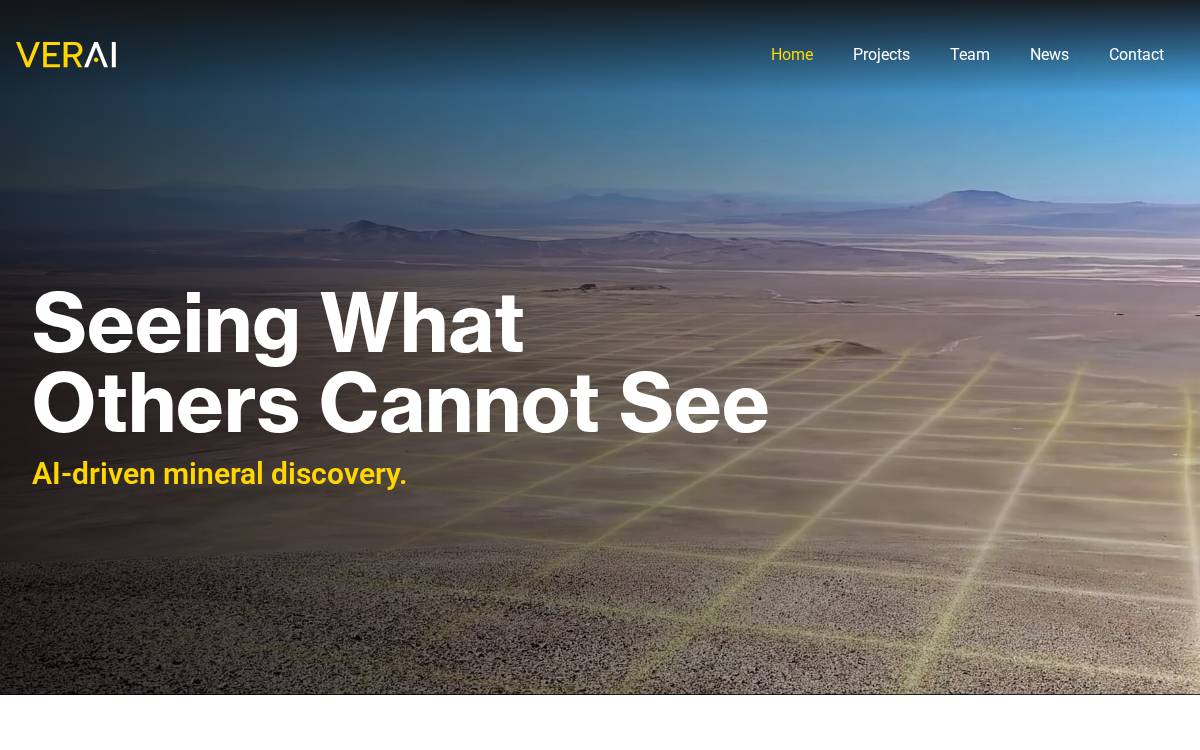 Verai website preview