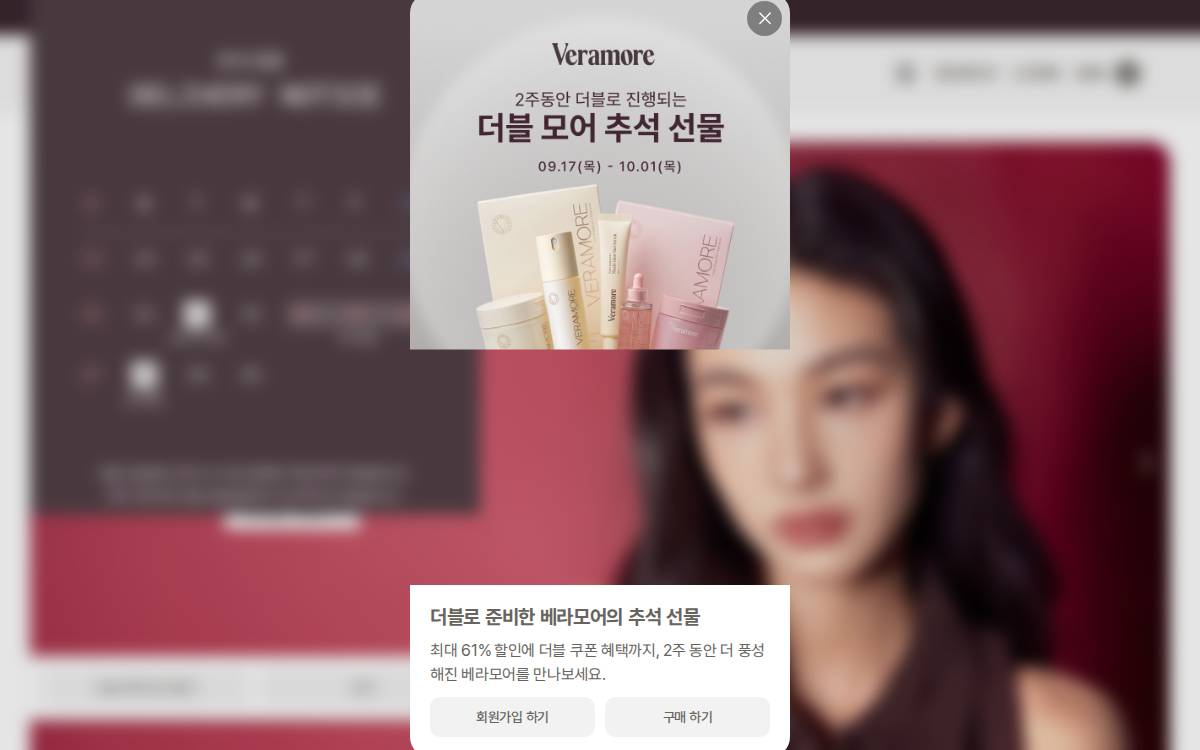 Veramore website preview