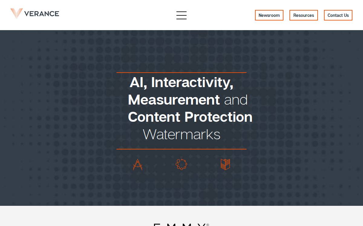 Verance website preview