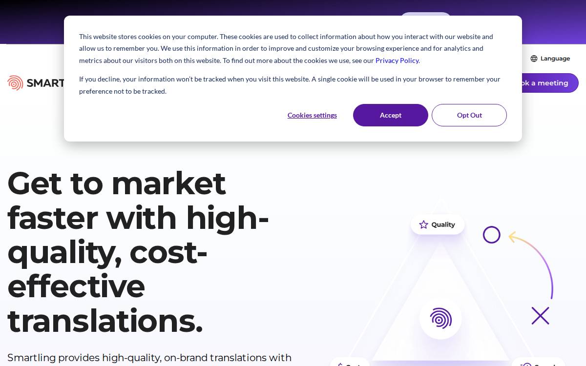 VerbalizeIt website preview