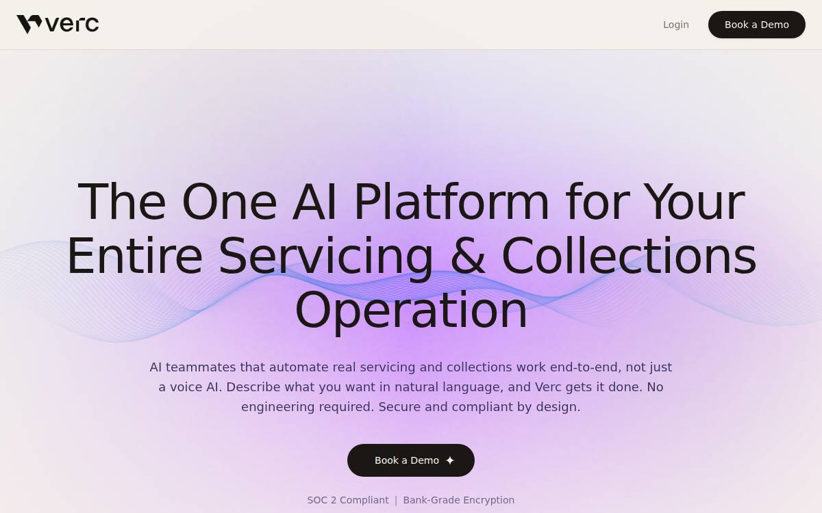 Verc website preview