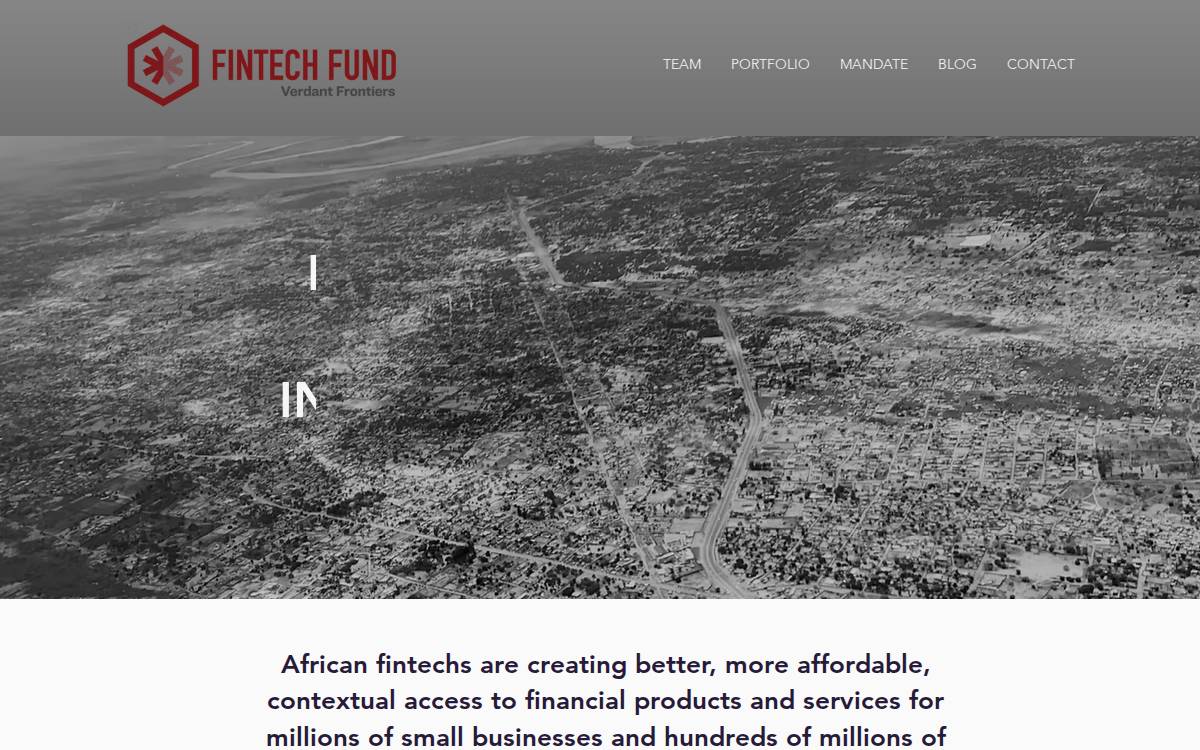 Verdantfrontiersfintech website preview