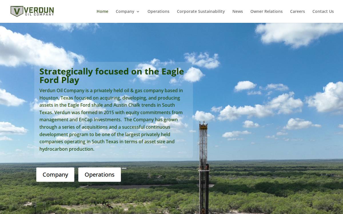 Verdunoilco website preview