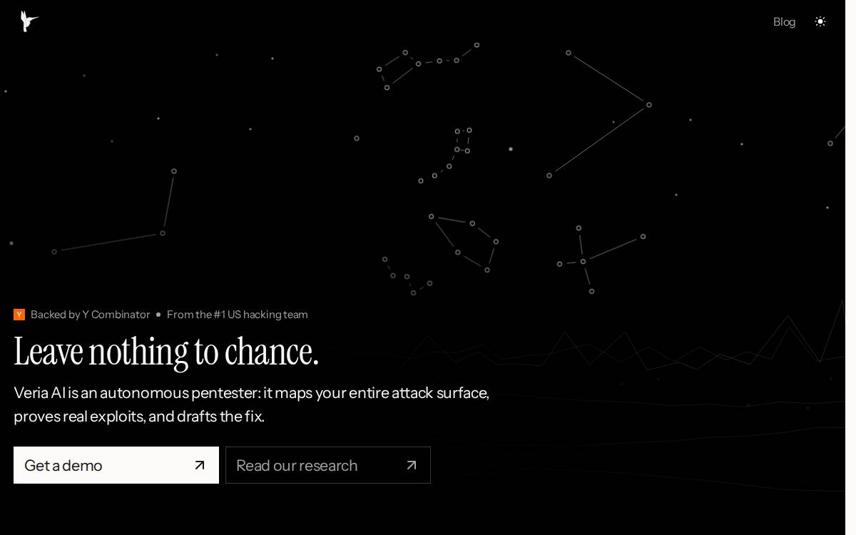 Veria Labs website preview