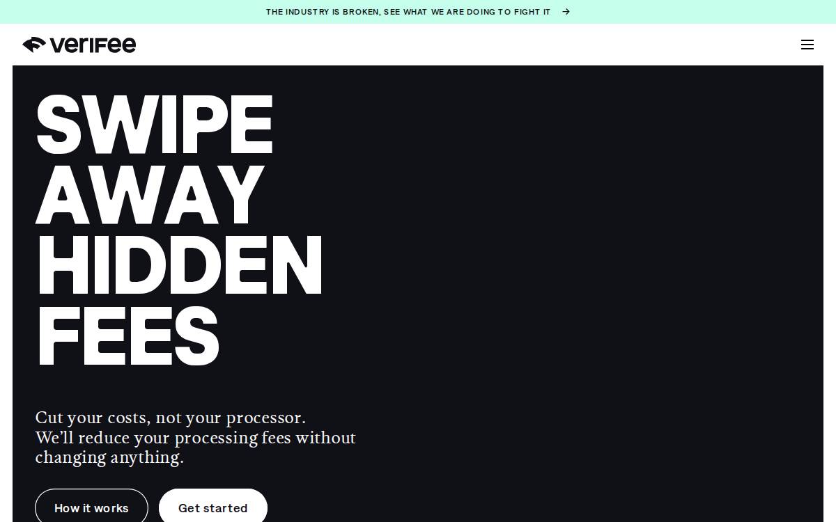 Verifee website preview