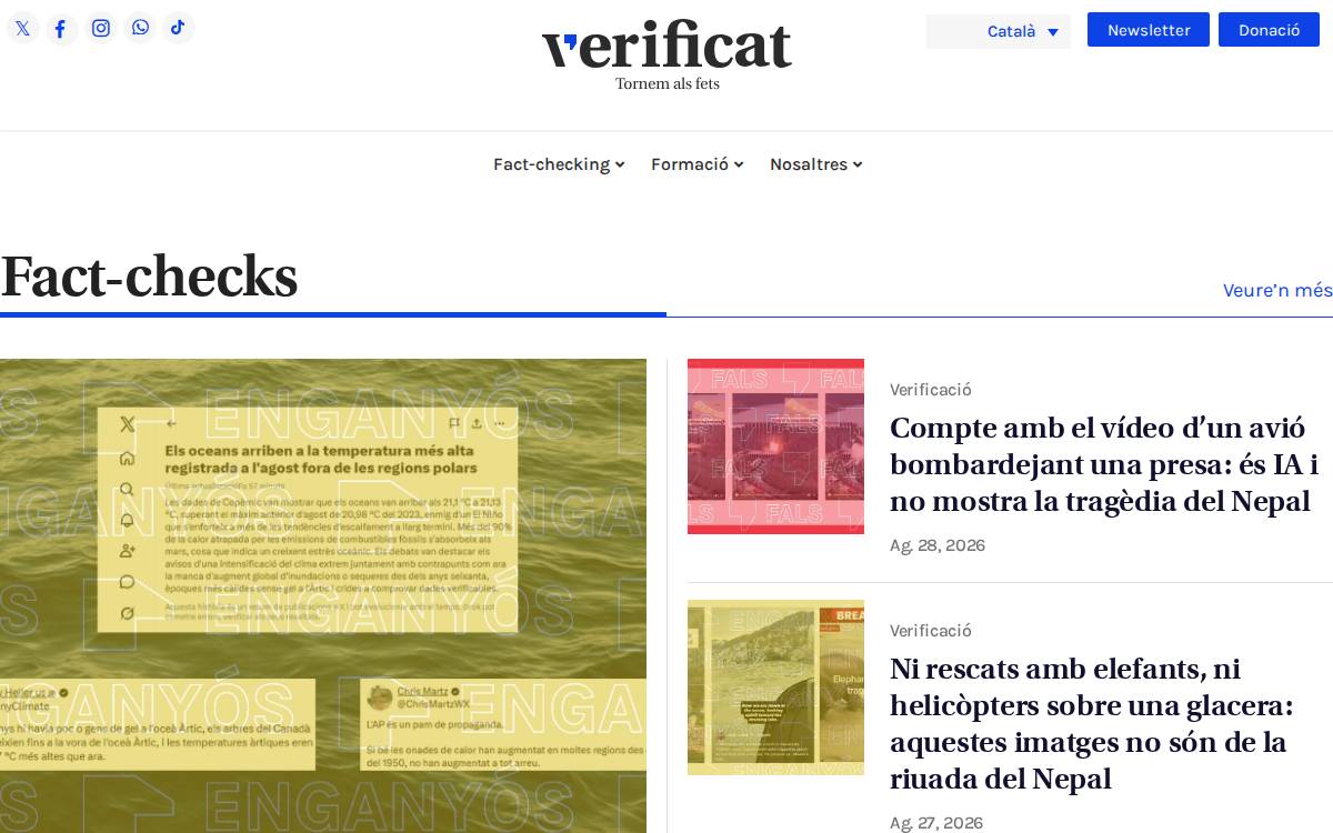 Verificat website preview